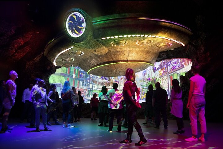 Step into a world where creativity takes center stage exploring imaginative sets and captivating exhibits that blur the lines between film and reality at Wētā Workshop Unleashed.